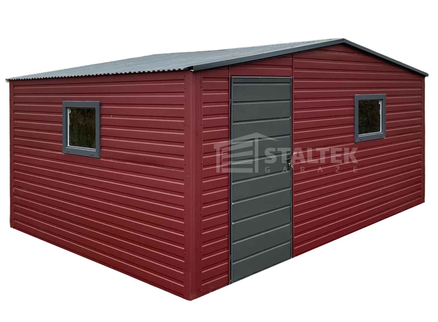 Schowek - Domek ogrodowy 5x4m - drzwi - 2x okna Dach ST190 Cieszyn - zdjęcie 1