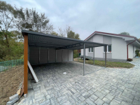 Wiata Garażowa Carport 6x5 Drewnopodobny Premium Pszczyna - zdjęcie 4