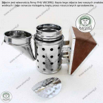 Podkurzacz Premium Nierdzewny Średni z Chłodnicą Odymiacz Miech Jaśliska - zdjęcie 8