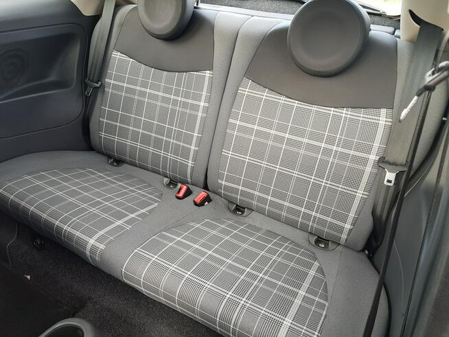 Fiat 500 1,2 Benzyna Klima Panorama Tempomat Zarejestrowany Gwarancja Włocławek - zdjęcie 11