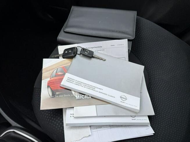 Nissan Micra 10r. ładna zadbana bezwypadkowa z Niemiec mały przebieg Konradów - zdjęcie 9