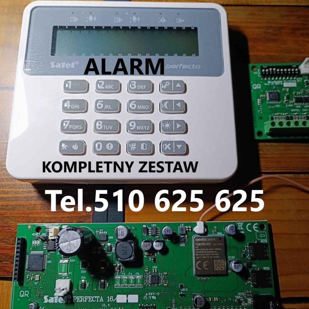 Nowy zestaw alarmowy – Kompletny system zabezpieczeń do domu i firmy Widzew - zdjęcie 1