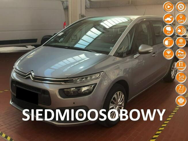 C4 GRAND PICASSO 1.6HDI 120km 7 FOT navi BEZWYPADEK serwis 2018 Tychy - zdjęcie 1