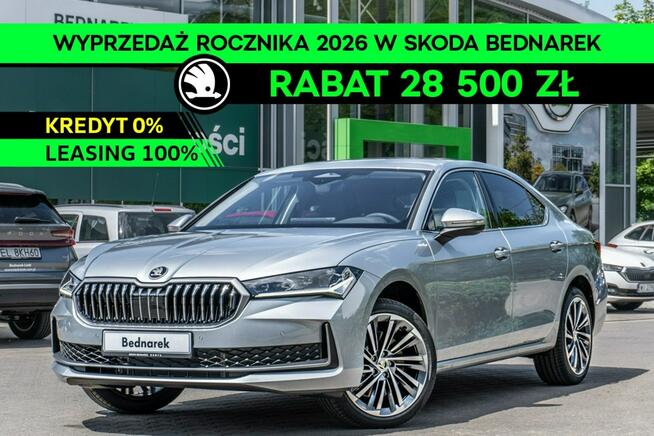 Škoda Superb L&amp;K 2.0 TSI 204 KM DSG Dostępny od ręki Łódź - zdjęcie 1
