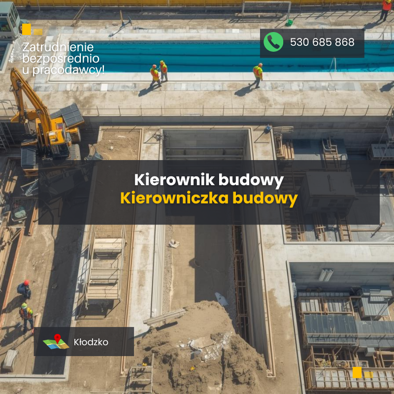 Kierownik budowy / Kierowniczka budowy Kłodzko - zdjęcie 1