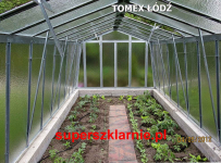 Stalowa szklarnia ogrodowa + szkło Bardzo mocna ciężka Polesie - zdjęcie 3