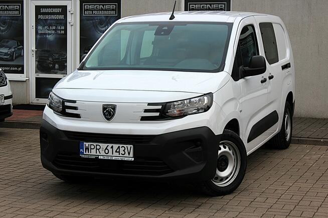Peugeot Partner Długi FV23% Nawigacja Virtual Parktronic Tempomat Sokołów - zdjęcie 3