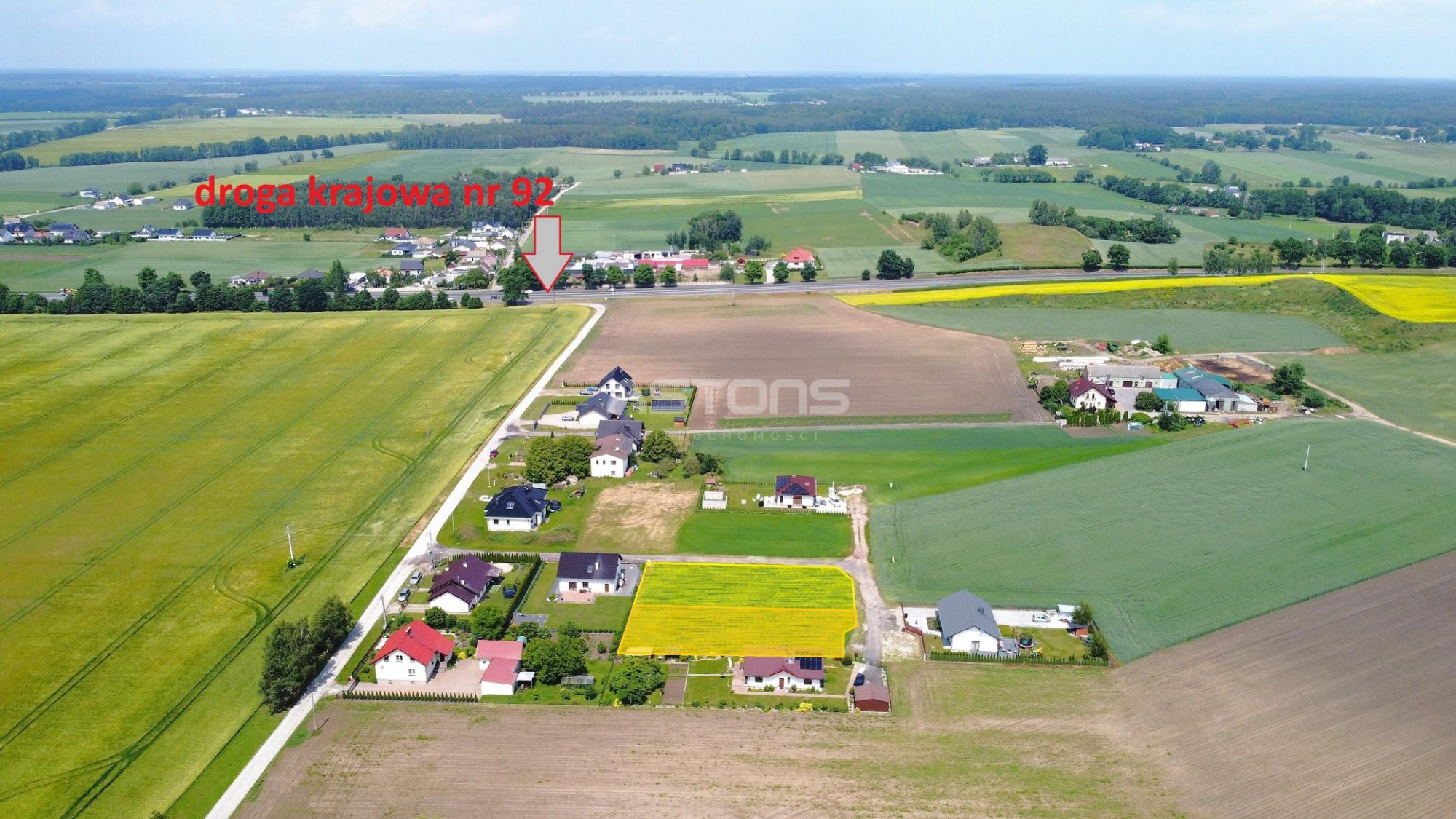 ZNAKOMITA DZIAŁKA BUDOWLANA OBOK KOSTRZYNA! Siedlec - zdjęcie 5