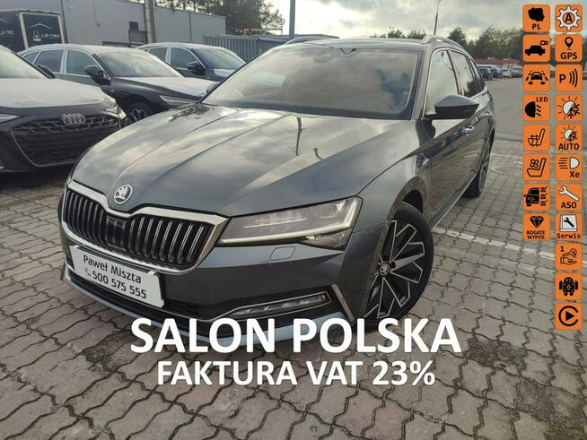 Škoda Superb Salon Polska fv23 bezwypadkowy L$K Otwock - zdjęcie 1