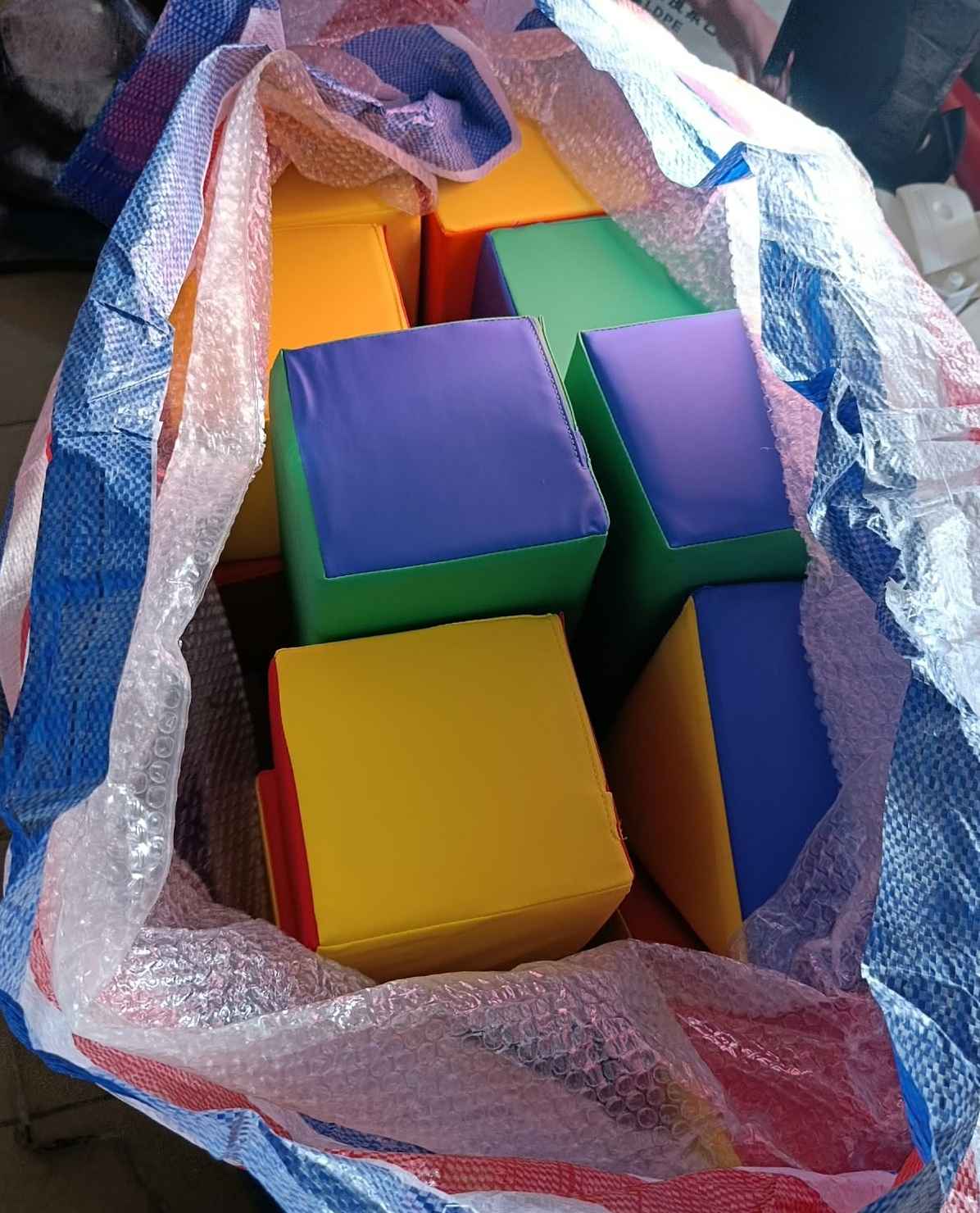 Klocki piankowa - Mega Blocks - kolorowe. Świdnica - zdjęcie 3