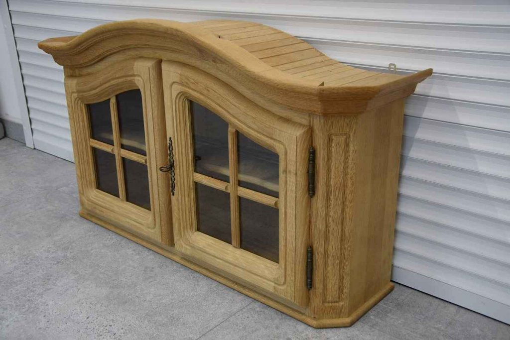 witryna wisząca dębowa - jak nowa Olsztyn - zdjęcie 3