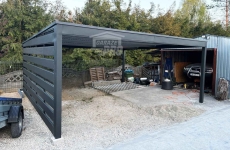 Carport Wiata samochodowa CarPort 5x5 m  dodatkowa zabudowa dach GP737 Zgorzelec - zdjęcie 4