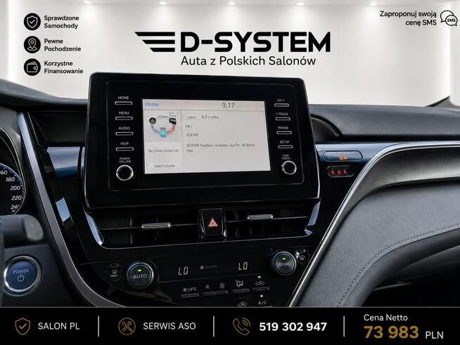 2023r Salon Polska 2.5 HYBRID Gwarancja Serwis ASO Camry 901x Białystok - zdjęcie 8