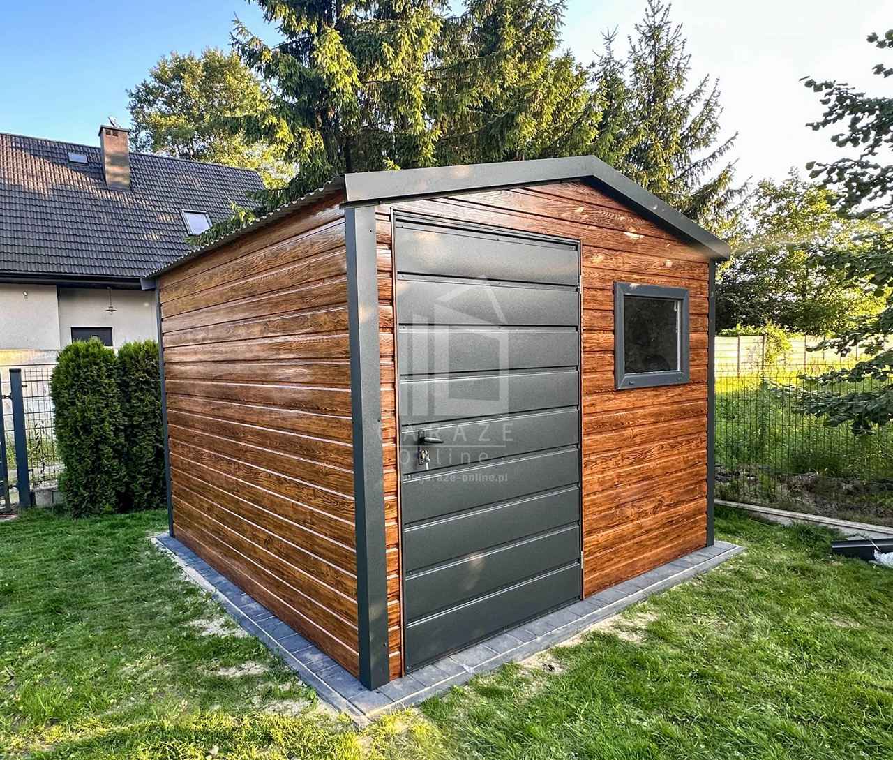 Schowek - domek 2,5x2,5m - drzwi - okno drewnopodobny dach ID1070 Białogard - zdjęcie 5