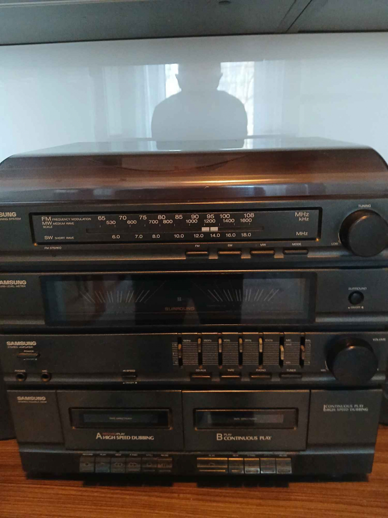 Wieża Samsung (tuner, 2x kaseta, gramofon) Ochota - zdjęcie 2