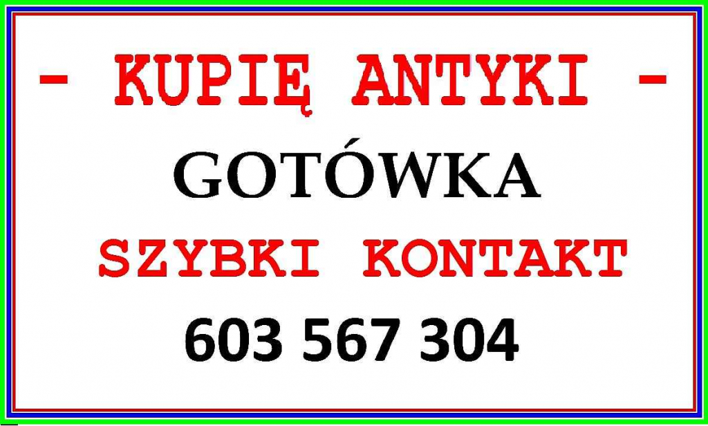 KUPIĘ ANTYKI / STAROCIE - 603-567-304 - za GOTÓWKĘ ! Śródmieście - zdjęcie 1