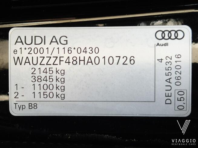 A4 2.0 TDI DESINGN LUXE 150km automat PANORAMA kamer NAV bezwypad 2017 Tychy - zdjęcie 7