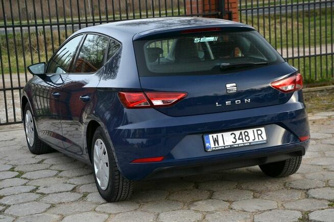 Seat Leon FV23% Benzyna Klimatyzacja Polski Salon Serwis ASO Płock - zdjęcie 4