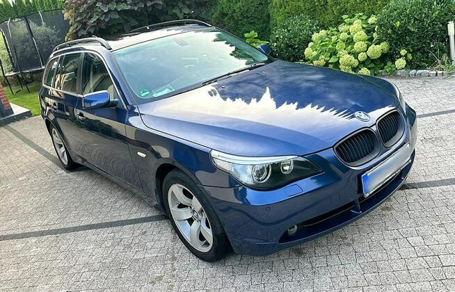 BMW e61 525i 192KM m54b25 Kombi Sport Skóry Panorama Xenon Opłacona Wrocław - zdjęcie 2