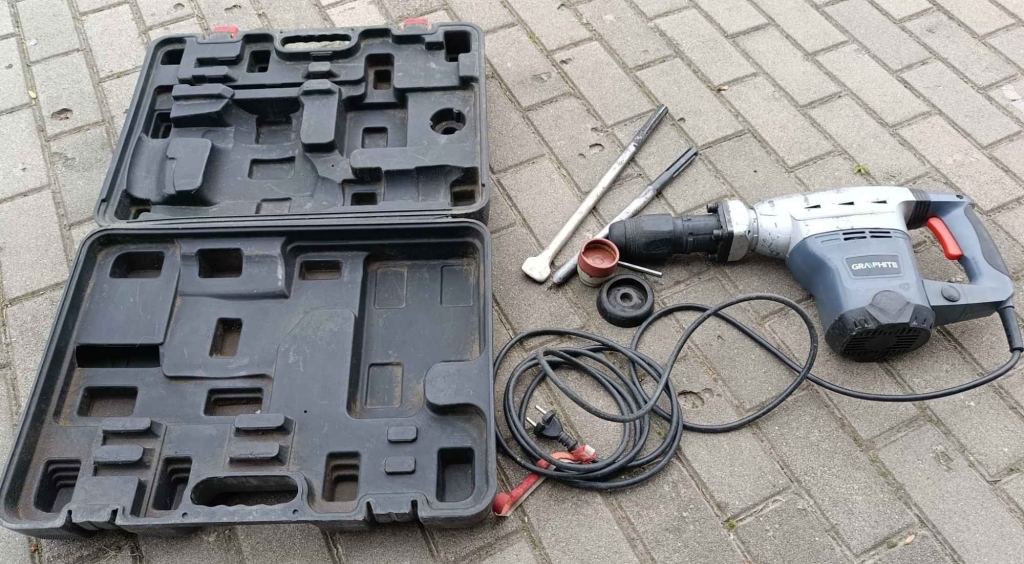 Młotowiertarka Graphit używana prawna. Świdnica - zdjęcie 3