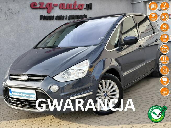 Ford S-Max 140 KM Serwis ASO Iwł. bogata opcja Gwarancja Zgierz - zdjęcie 1