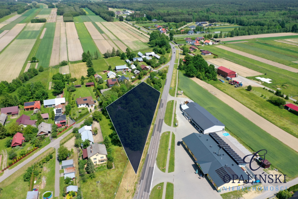 Działka 30 ar | pod dom handel lub usługi Adamówka - zdjęcie 8