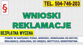 Pisanie pisma urzędowe, cennik t 504-746-203, pismo do sądu, odpowiedź Psie Pole - zdjęcie 4
