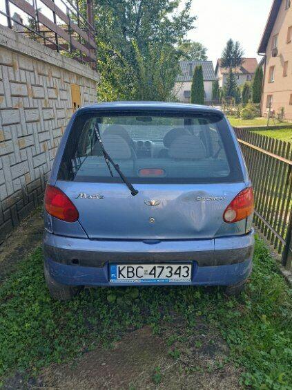 Sprzedam samochód osobowy Daewoo Matiz, rok produkcji 1999 Kraków - zdjęcie 3