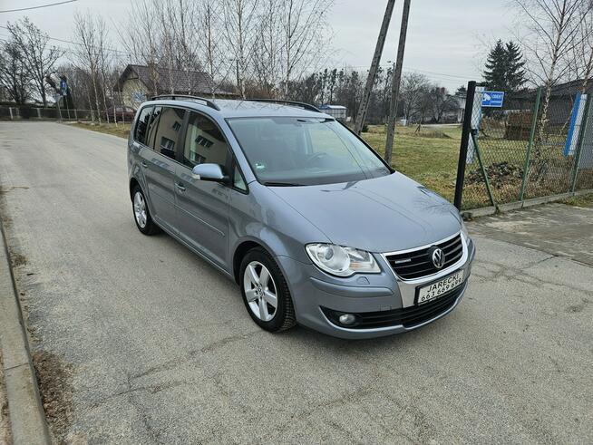 Volkswagen Touran Opłacony Zdrowy Zadbany TDI Navi Klima Alu 1 Wł Kisielice - zdjęcie 3