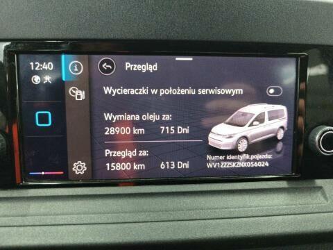 Volkswagen Caddy 2.0 TDI , vat 23, rej cięzarowy, 5-osobowy Płock - zdjęcie 12