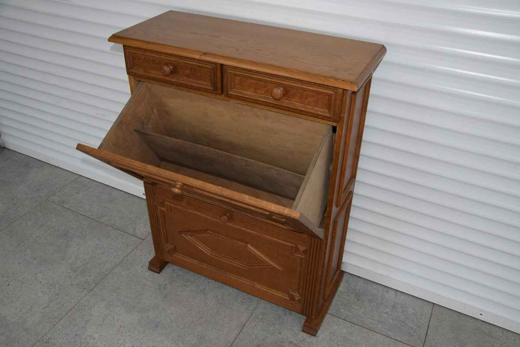 szafka na buty dębowa - super stan Olsztyn - zdjęcie 4