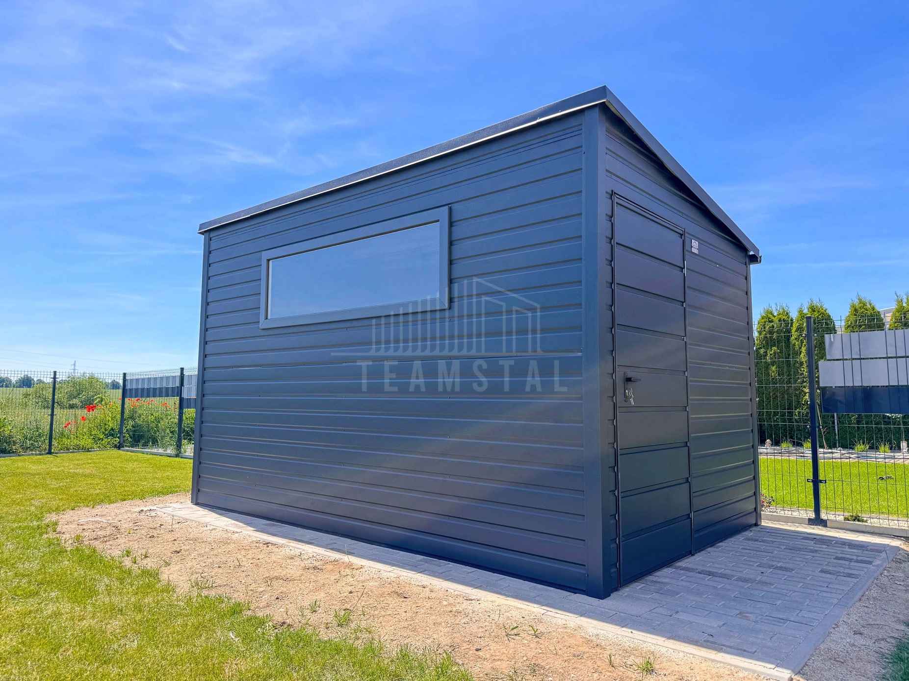 Schowek - domek ogrodowy 2x3 m - drzwi - okno  rynny dach TS1334 Łuków - zdjęcie 2