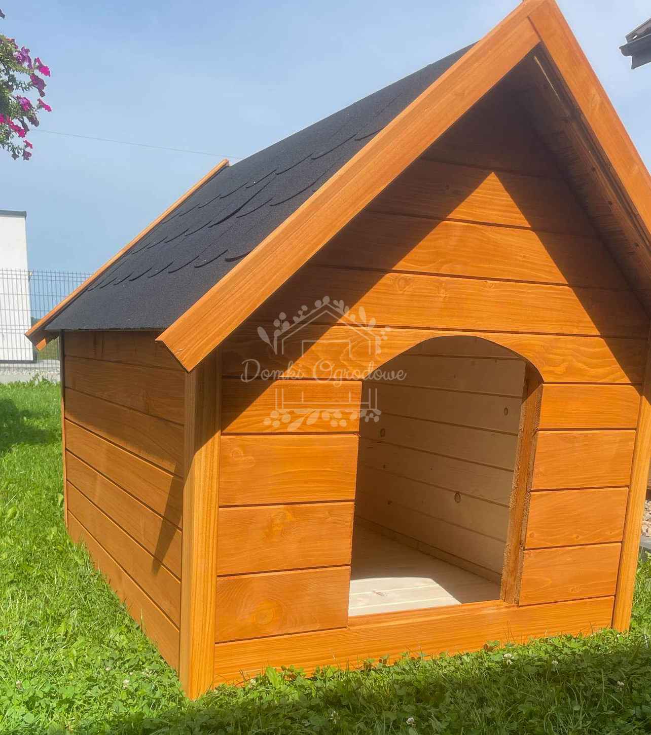 Buda dla psa Rozmiar "L" - Pinia - Dach dwuspadowy ID830 Białystok - zdjęcie 10