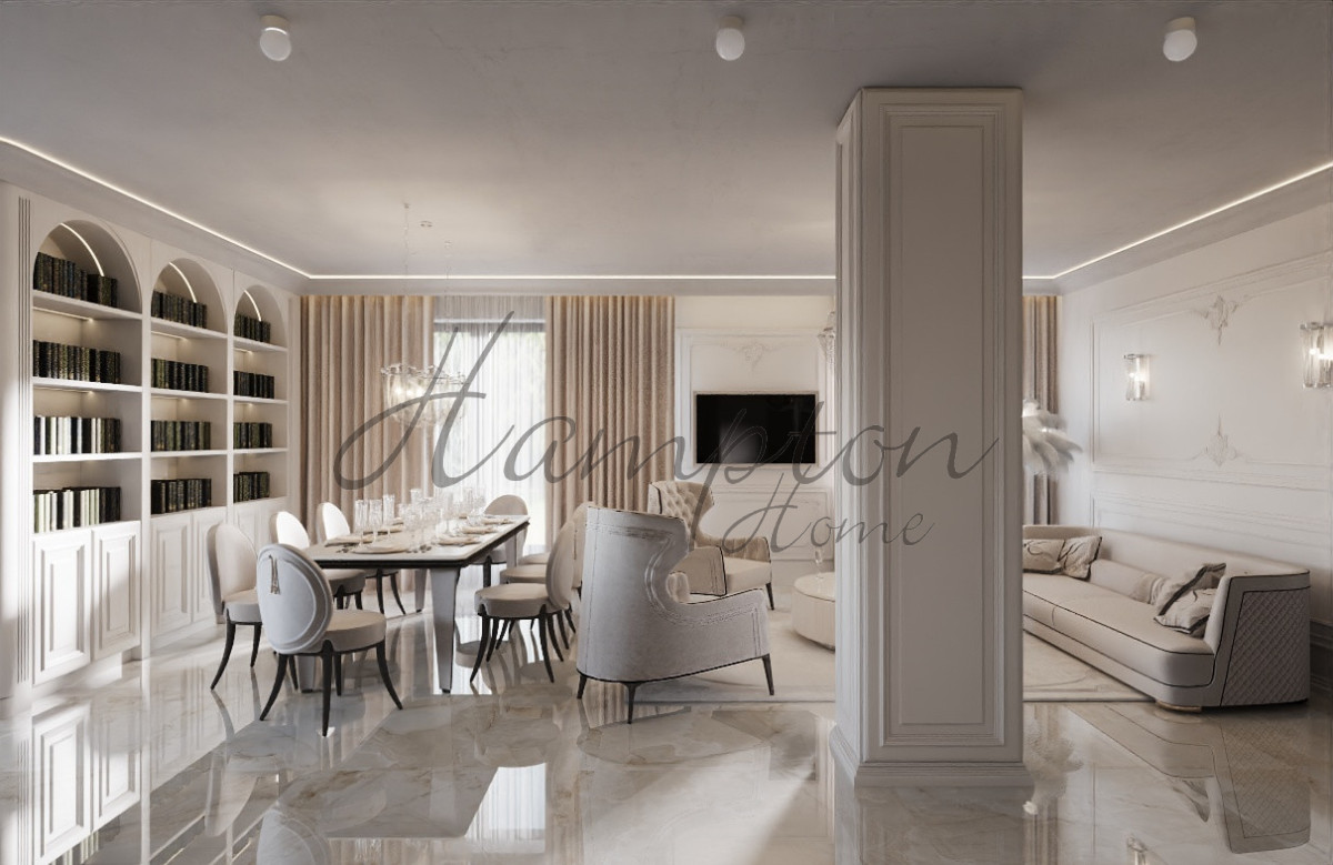 Luksusowy Apartament 147 m2, 4 pokoje Mokotów - zdjęcie 9