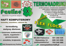 Programistę wzorow do haftu komputerowego