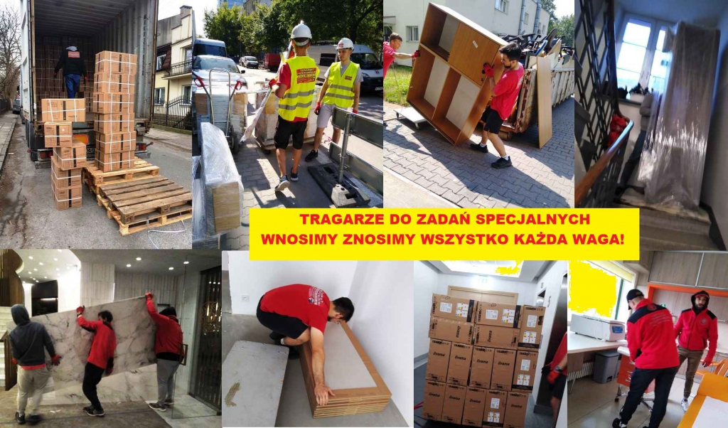 przeprowadzki warszawa transport tragarze 24h.WNOSZENIE GABARYTÓW Mokotów - zdjęcie 2