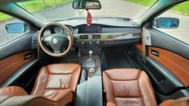 BMW 530 E61 3.0D 260KM 2004 Klima Skóry Automat Alu Kombi Tempomat Pabianice - zdjęcie 8