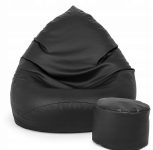 fotel pufa z ekoskóry