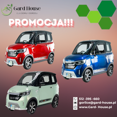 Czterokołowiec lekki, skuter elektryczny zabudowany BILI BIKE ECOMO 4 Gorlice - zdjęcie 1