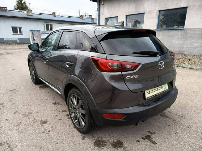 Mazda CX-3 Automat, bezwypadkowy, Kizoku Intense, HUD, skóra Janów Lubelski - zdjęcie 4
