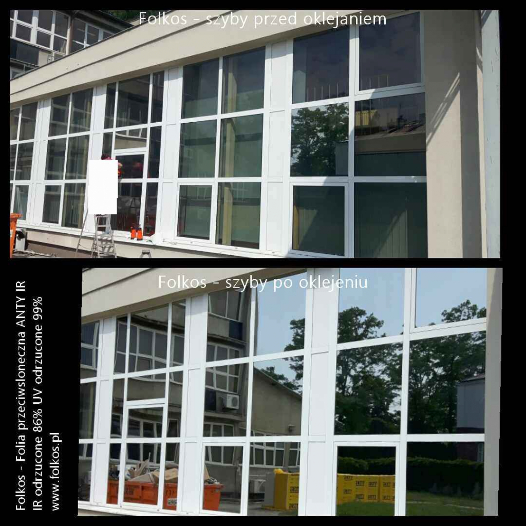 Folie przeciwsłoneczne zewnętrzne ANTY IR, ANTY UV przyciemnianie szyb Białołęka - zdjęcie 7