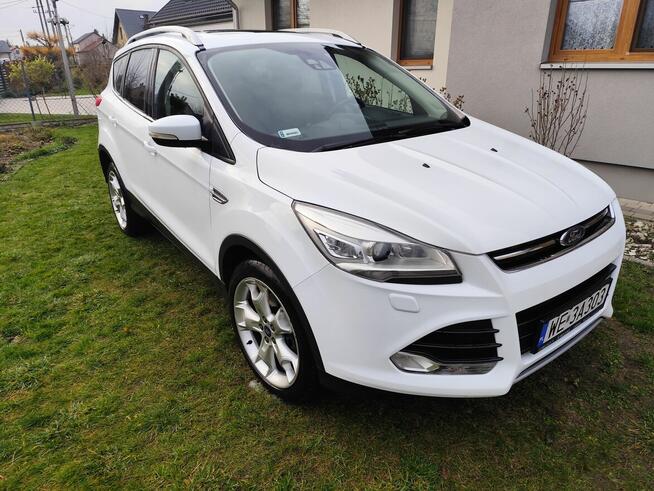 Ford kuga 2.0HDi automat 4x4 Titanium Sony radar zamiana Siennica - zdjęcie 1