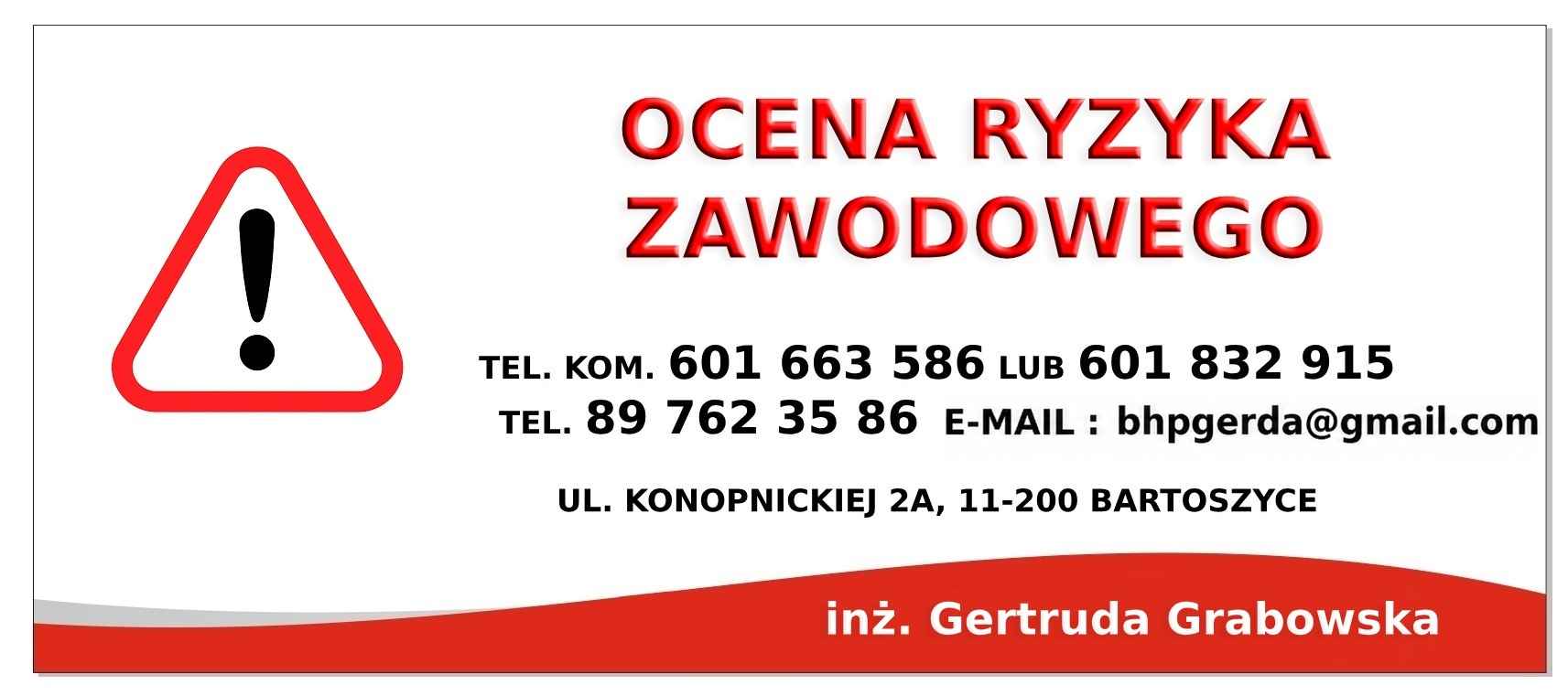Usługi BHP w pełnym zakresie Bartoszyce - zdjęcie 3