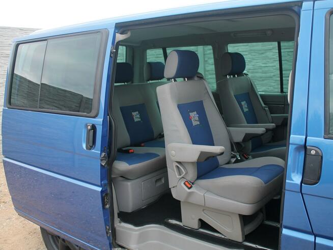 VW T4 Multivan 2.5 TDI 151 KM Klimatronik STOLIK Lodówka ŁÓŻKO 7 Osób Zielenin - zdjęcie 12