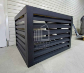 Osłona klimatyzatora – pompy ciepła 110x60x80cm cm antracyt ID1147 Radom - zdjęcie 3