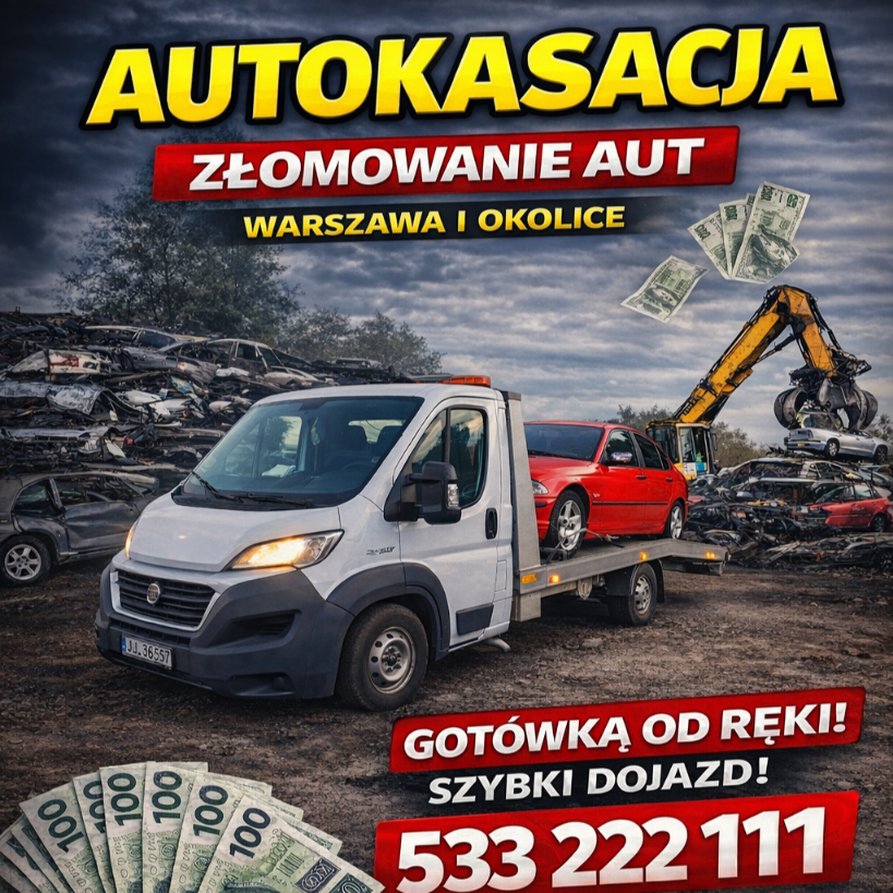 Skup Aut Warszawa kasacja Białołęka - zdjęcie 1