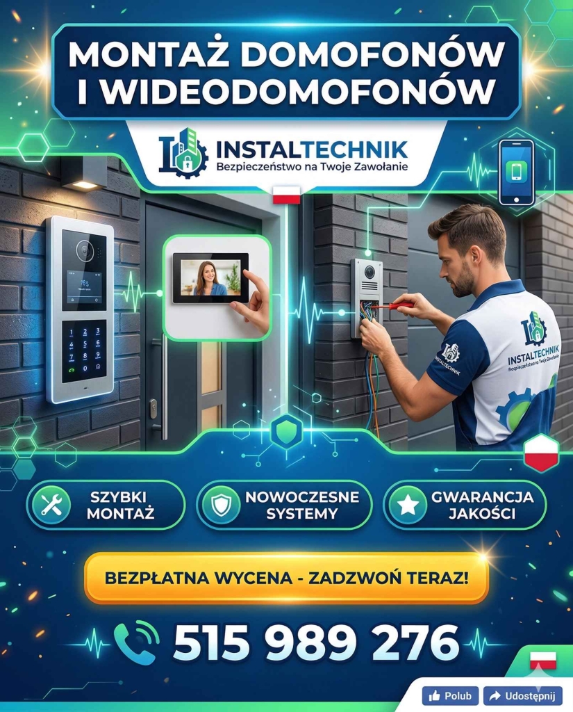 Montaż Kamer, Alarmów, Automatyki Bram i Domofonów | Instaltechnik Piaseczno - zdjęcie 2