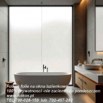 Okno w łazience -Zasłaniamy okno w łazience- Oklejamy okna łazienkowe Ochota - zdjęcie 12