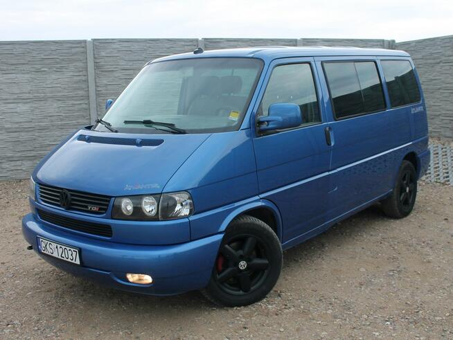 VW T4 Multivan 2.5 TDI 151 KM Klimatronik STOLIK Lodówka ŁÓŻKO 7 Osób Zielenin - zdjęcie 3