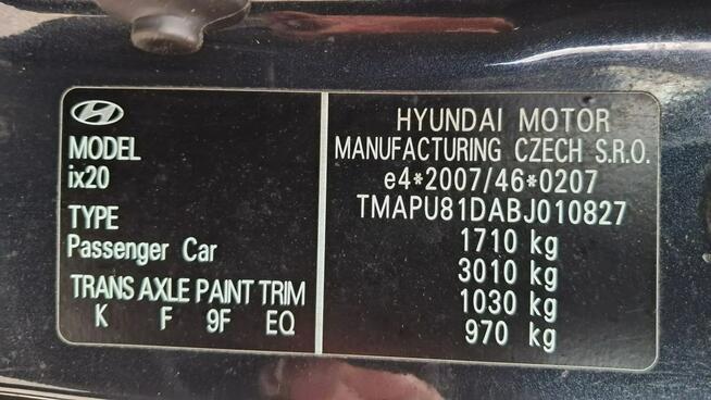 Hyundai ix20 Pięknie utrzymany! Zobacz! Rawa Mazowiecka - zdjęcie 12